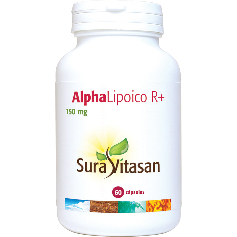 Alpha Lipoico R+ - 60 Comprimidos. Sura Vitasan. Herbolario Salud Mediterránea