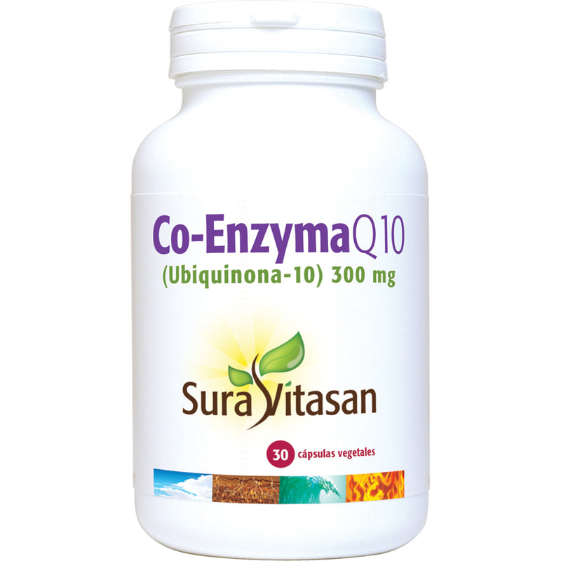 Co-Enzyma Q10 300 mg - 30 Cápsulas. Sura Vitasan. Herbolario Salud Mediterránea
