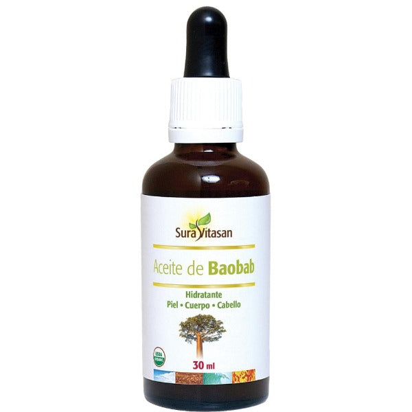 Aceite de Baobab - 30 ml. Sura Vitasan. Herbolario Salud Mediterránea
