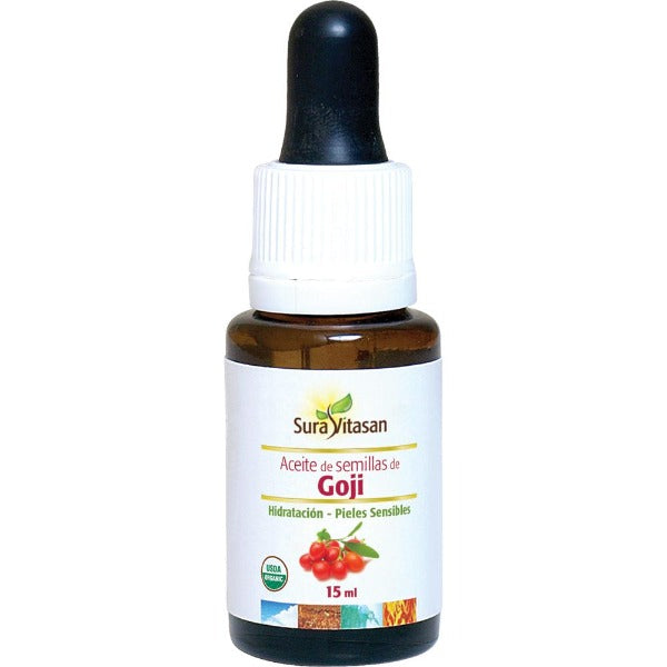Aceite de semillas de Goji - 15 ml. Sura Vitasan. Herbolario Salud Mediterránea