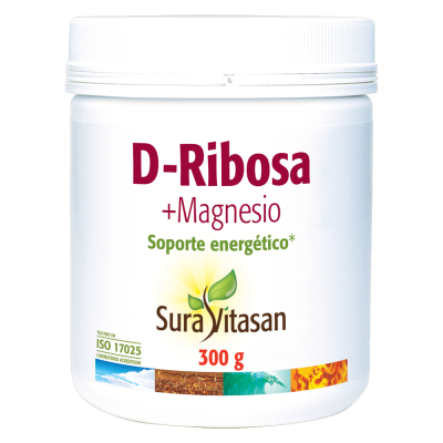D-Ribosa + Magnesio - 300g. Sura Vitasan. Herbolario Salud Mediterránea