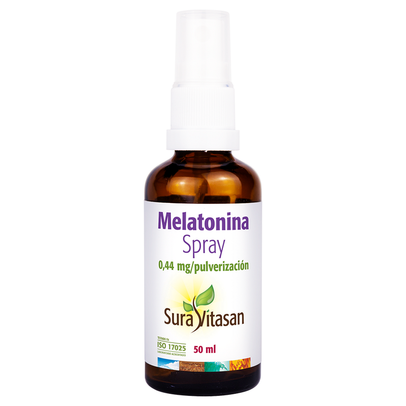 Melatonina Spray - 50 ml. Sura Vitasan. Herbolario Salud Mediterránea