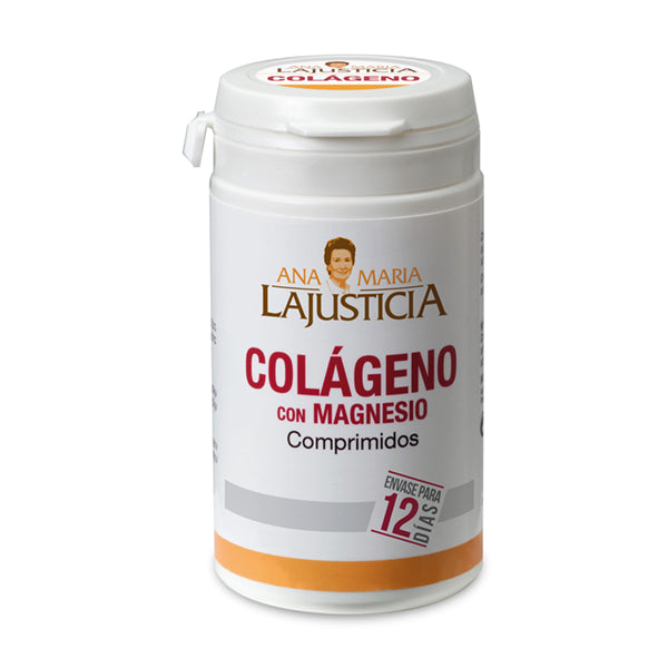Colágeno con Magnesio - 75 Comprimidos. Ana Mª Lajusticia. Herbolario Salud Mediterránea