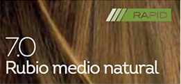 Nutricolor Delicato Rapid - 7.0 Rubio Medio Natural. Biokap