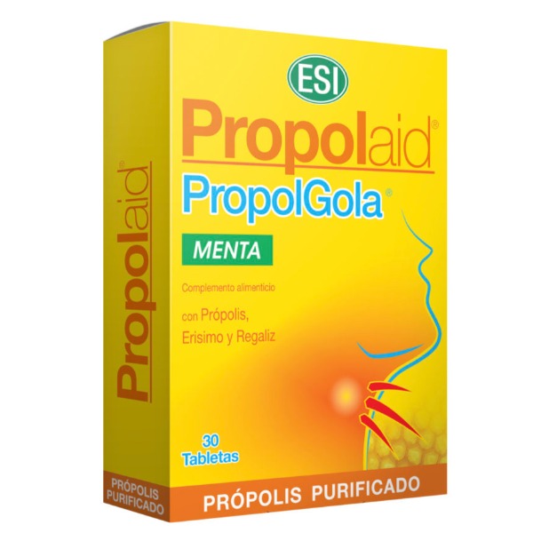 PropolGola Menta - 30 Tabletas. ESI. Herbolario Salud Mediterránea