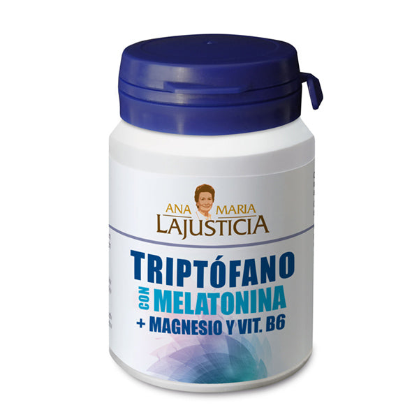 Triptófano con con Melatonina + Magnesio y Vitamina B6, Ana Mª Lajusticia. Herbolario Salud Mediterránea