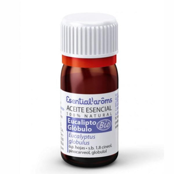 Bote de Aceite Esencial Eucalipto Glóbulo BIO - 10 ml. Esential´arôms. Herbolario Salud Mediterránea