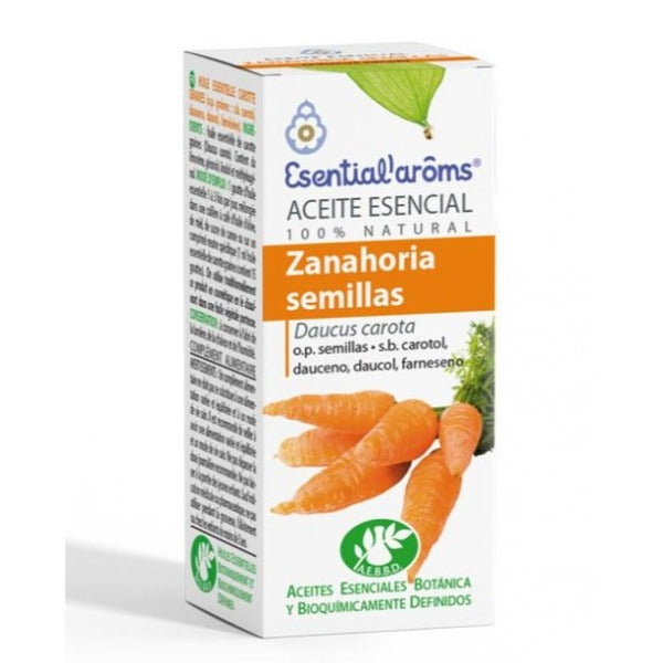 Aceite Esencial Zanahoria Semillas BIO - 5 ml. Esential'aroms. Herbolario Salud Mediterranea
