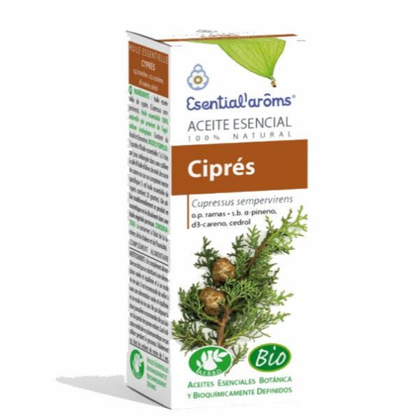 Aceite Esencial Ciprés BIO - 10 ml. Esential'aroms. Herbolario Salud Mediterranea