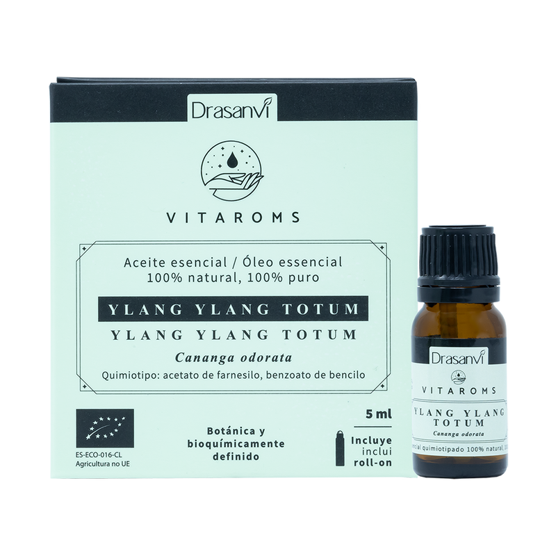 Aceite Esencial Ylang Ylang totum BIO - 5 ml. Drasanvi. Herbolario Salud Mediterranea