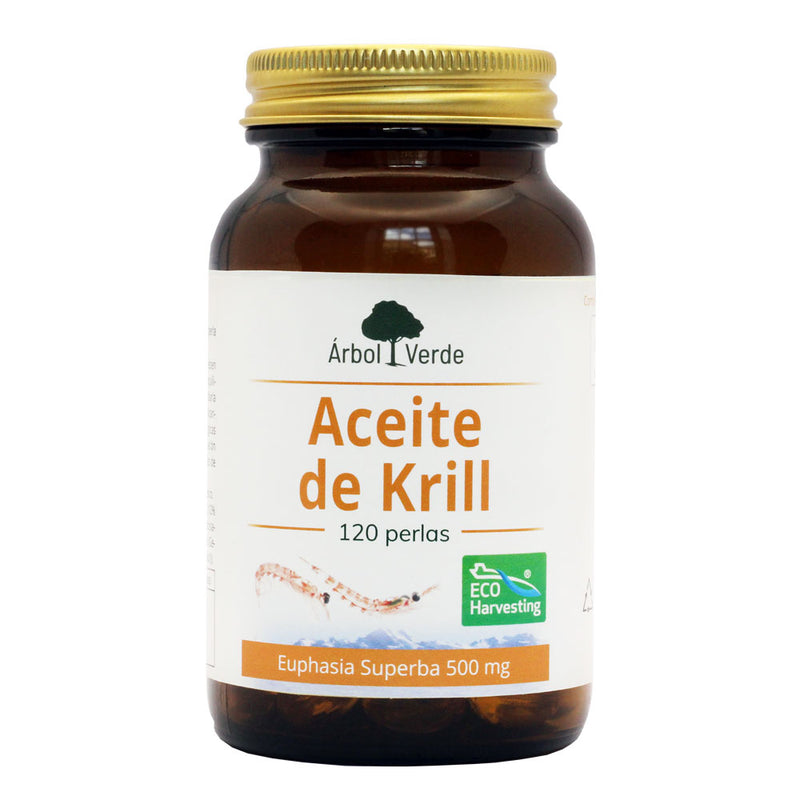 Aceite de Krill - 120 Perlas. Árbol Verde. Herbolario Salud Mediterranea