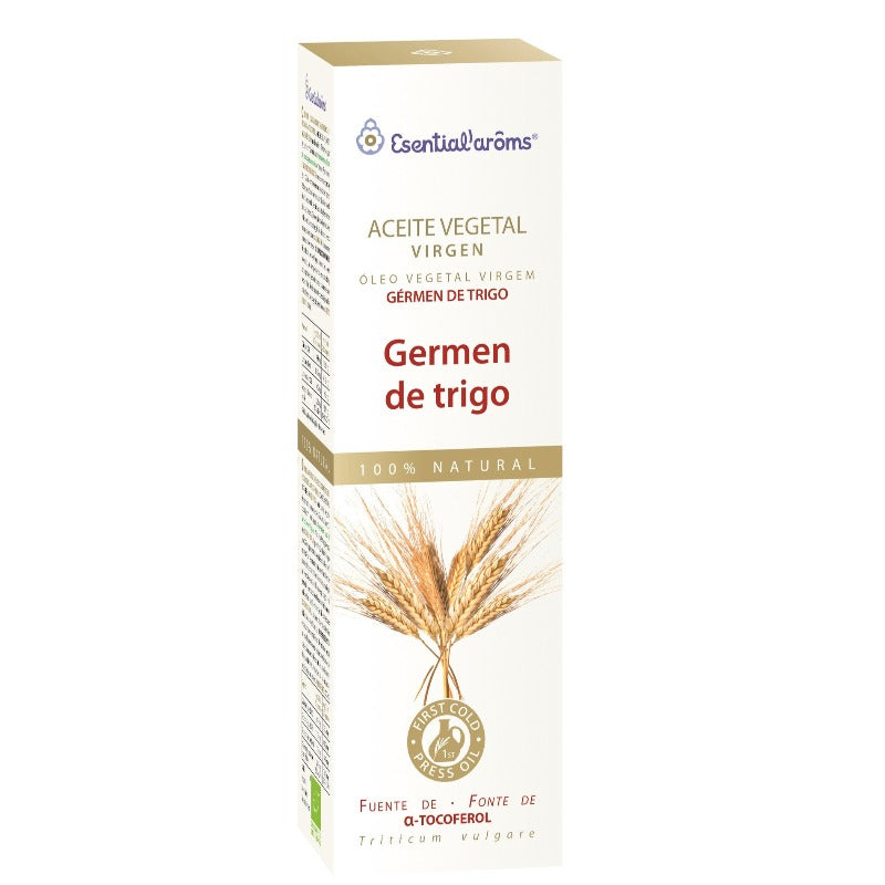 Aceite Vegetal Virgen de Germen de Trigo - 100 ml. Esential'aroms. Herbolario Salud Mediterranea