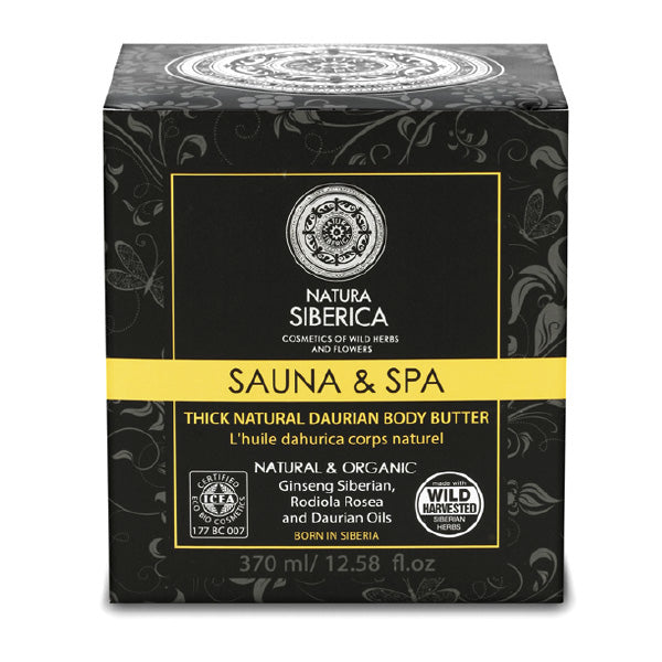 Sauna & Spa. Aceite Daúrico Corporal - 370 ml. Natura Siberica. Herbolario Salud Mediterranea