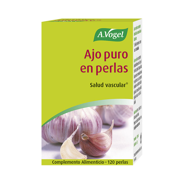 Ajo Puro en Perlas - 120 perlas. A.Vogel. Herbolario Salud Mediterranea