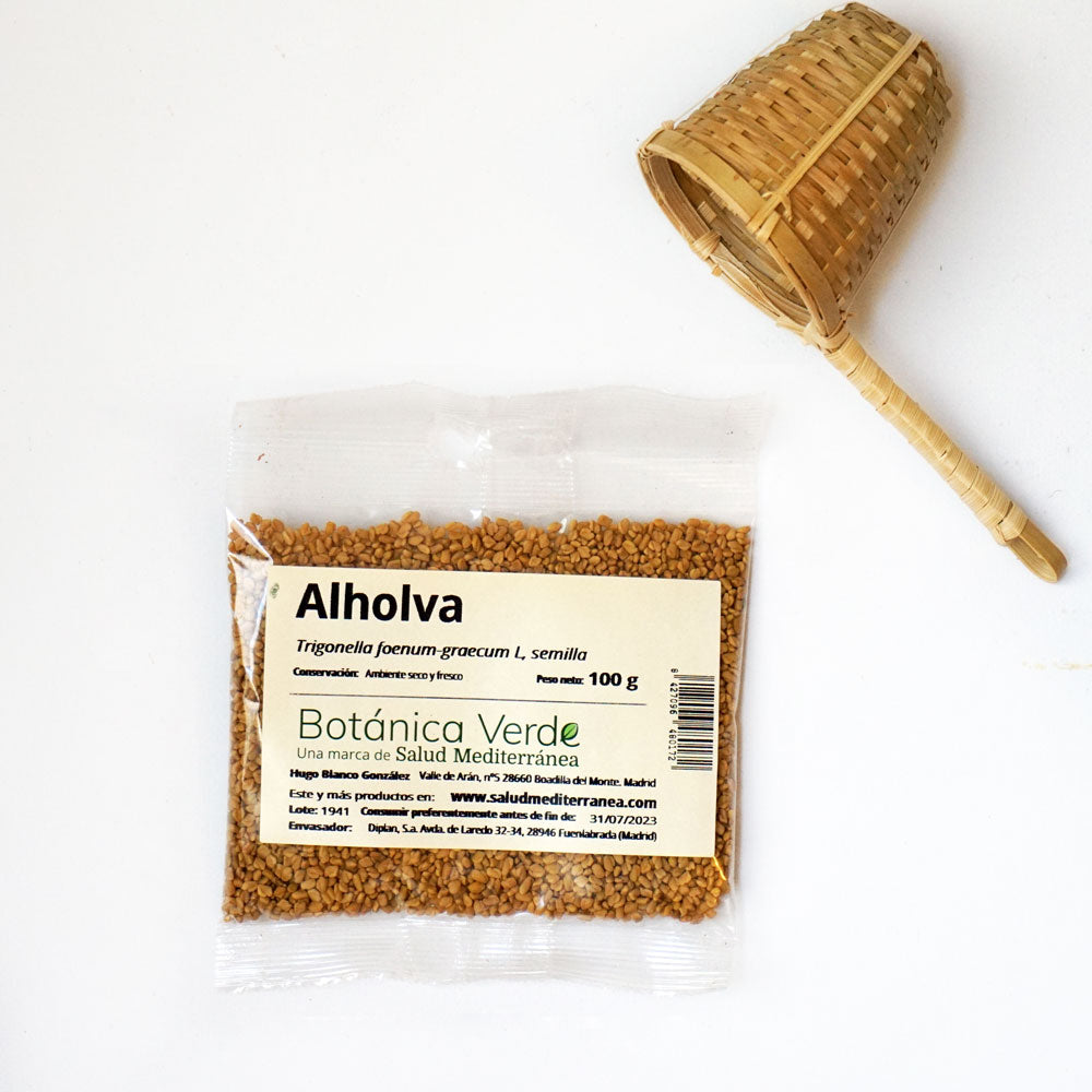 Alholva en semillas. Planta en bolsa - 100g. Botánica Verde