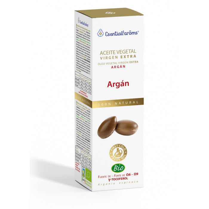 Aceite Vegetal Virgen Argán  - 100 ml. Esential'arôms. Herbolario Salud Mediterranea