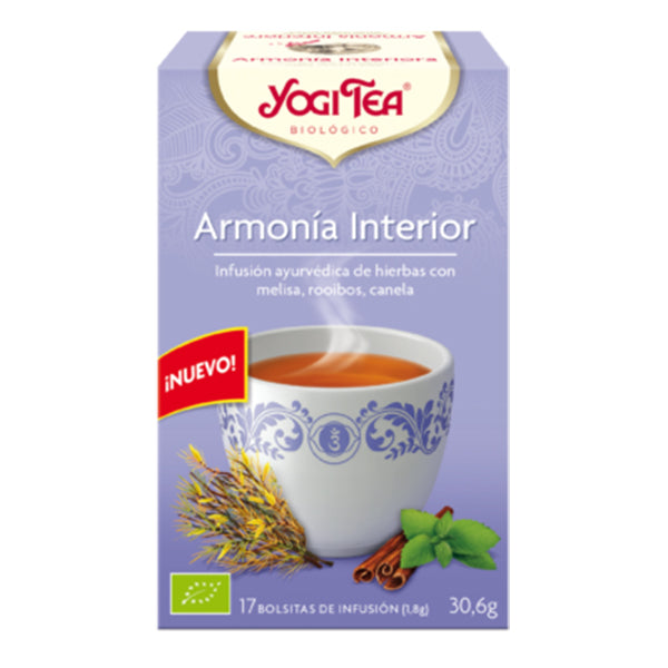 Armonía Interior - 17 Filtros. Yogi Tea. Herbolario Salud Mediterránea
