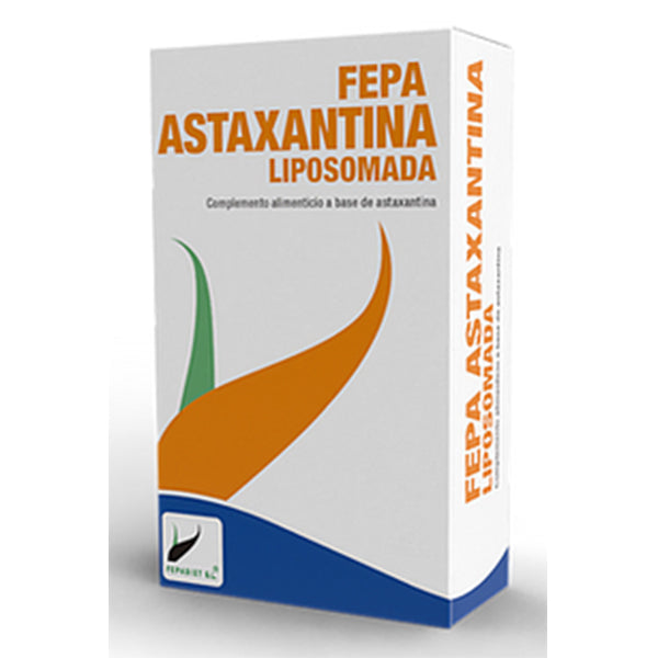 Fepa Astaxantina Liposomada - 20 Cápsulas. Fepadiet. Herbolario Salud Mediterranea
