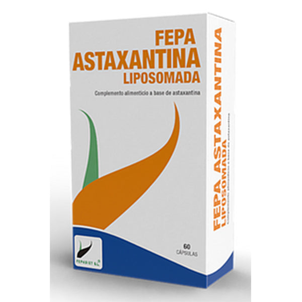 Fepa Astaxantina Liposomada - 60 Cápsulas. Fepadiet. Herbolario Salud Mediterránea