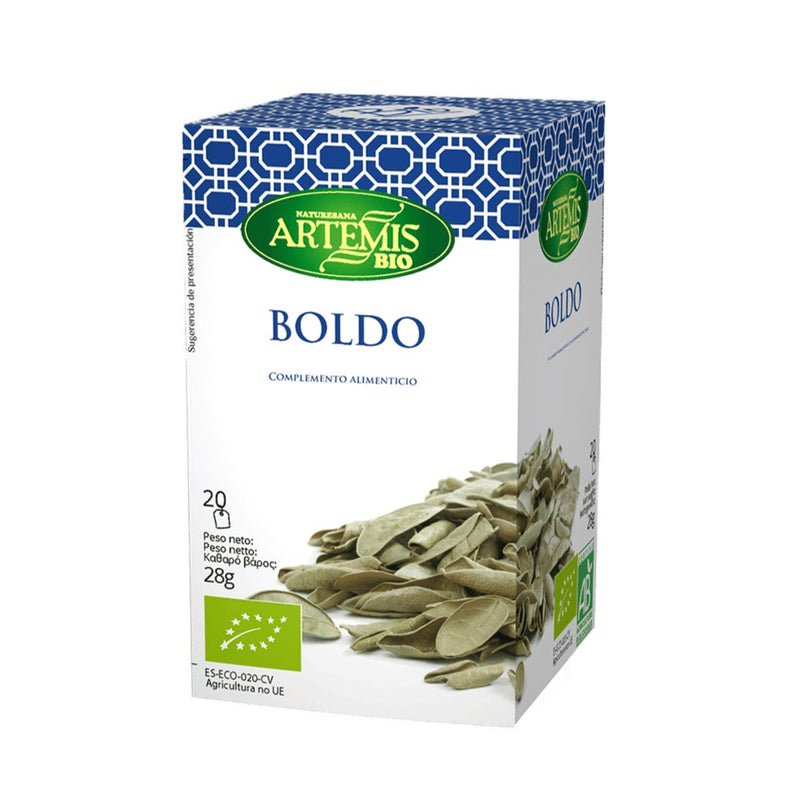 Boldo - 20 Filtros. Artemis BIO. Herbolario Salud Mediterranea