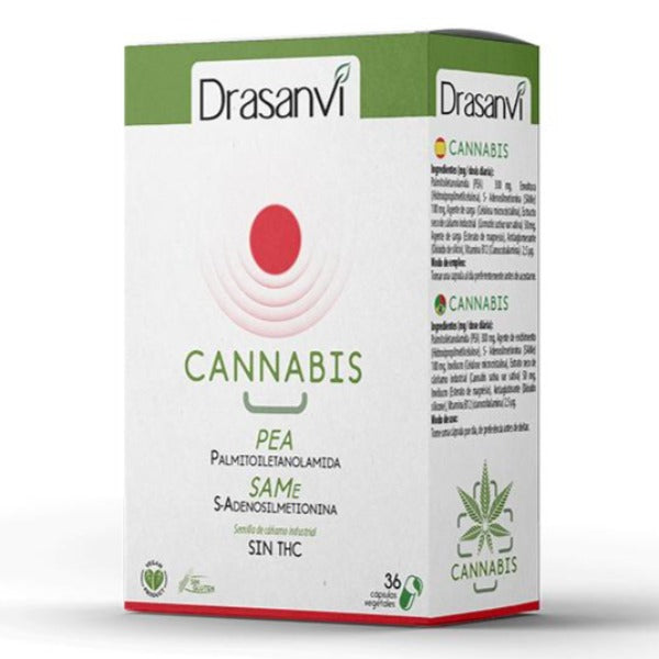 Cannabis D Rojo - 30 Cápsulas. Drasanvi. Herbolario Salud Mediterránea