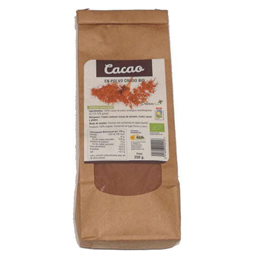 Cacao en Polvo Crudo BIO - 250g. Dream Food