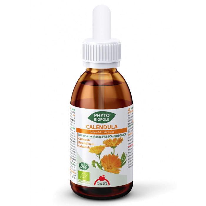 Botella cuentagotas Phyto Biopole Caléndula - 50 ml. Dietéticos Intersa. Herbolario Salud Mediterránea