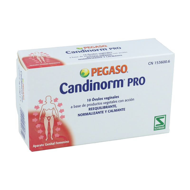 Candinorm PRO - 10 óvulos. Pegaso. Herbolario Salud Mediteranea