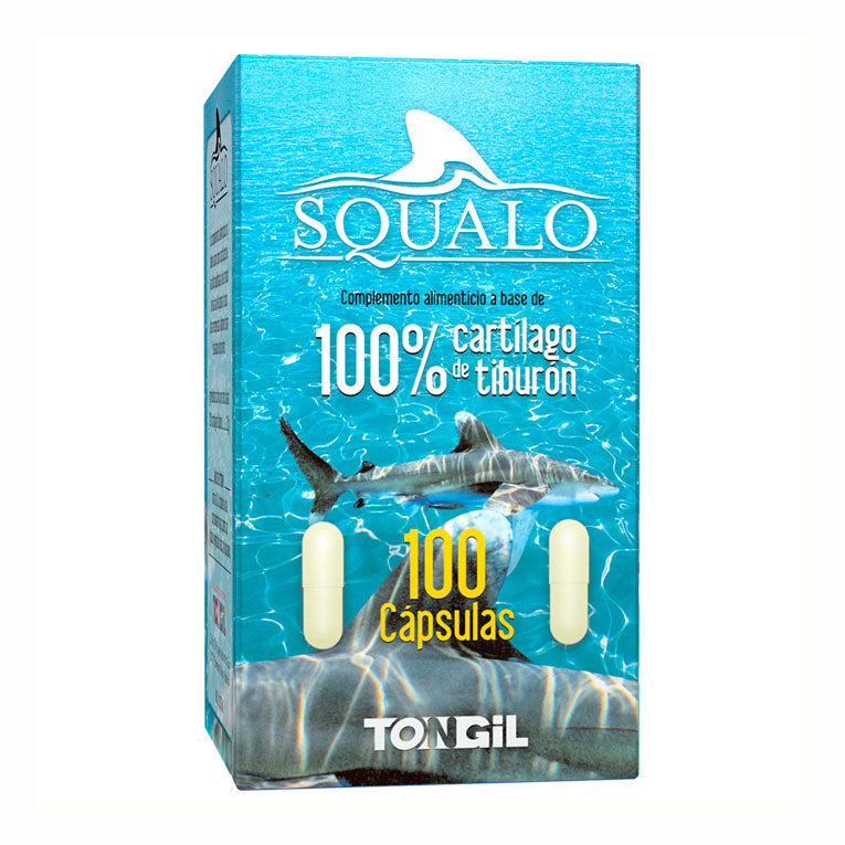 SQUALO - 100 Cápsulas. Tongil. Herbolario Salud Mediterranea