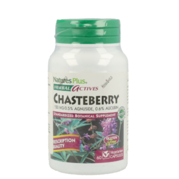 Chasteberry - 60 Cápsulas. Natures Plus. Herbolario Salud Mediterranea