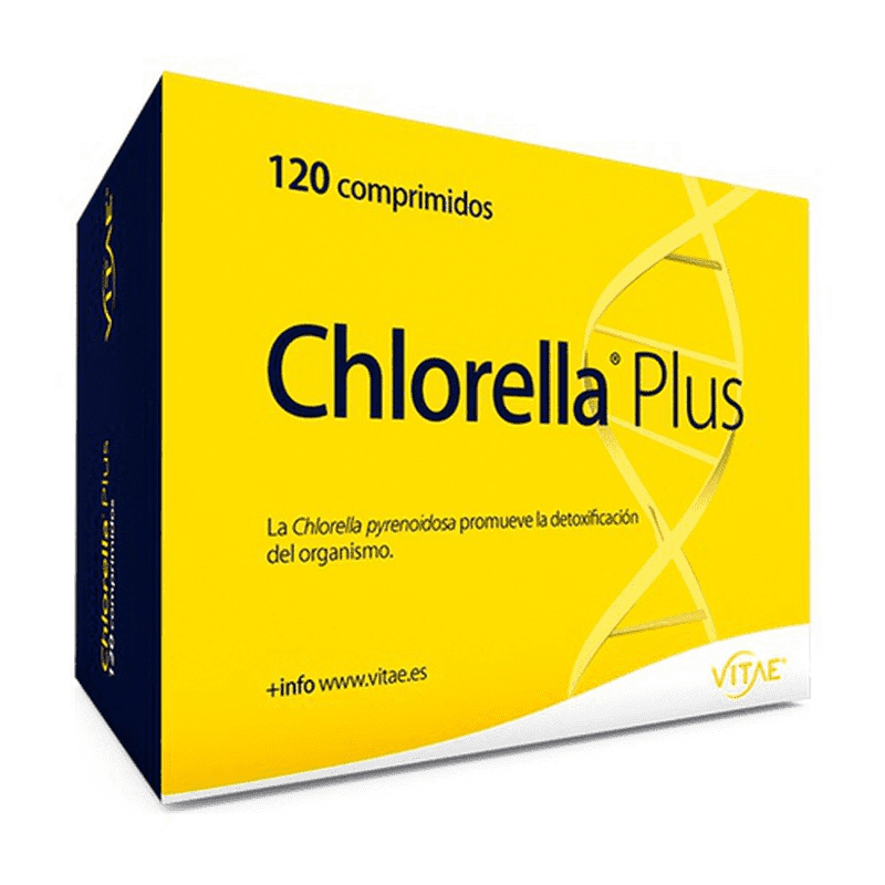 Chlorella Plus - 120 Comprimidos. Vitae. Herbolario Salud Mediterranea