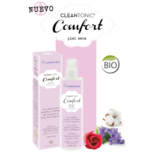 Cleantonic Comfort. Piel Seca BIO - 200 ml. Esential'Arôms. Herbolario Salud Mediterranea