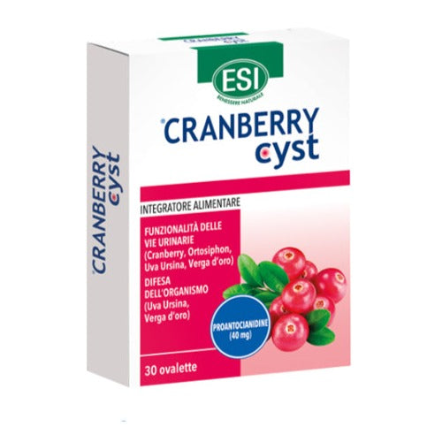 Cranberry Cyst (arándano rojo) - 30 Tabletas. ESI. Herbolario Salud Mediterránea
