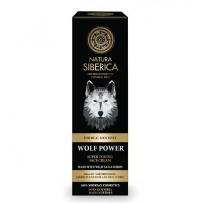 Crema facial súper Tonificante El Poder del Lobo - 50 ml. Natura Siberica. Herbolario Salud Mediterranea