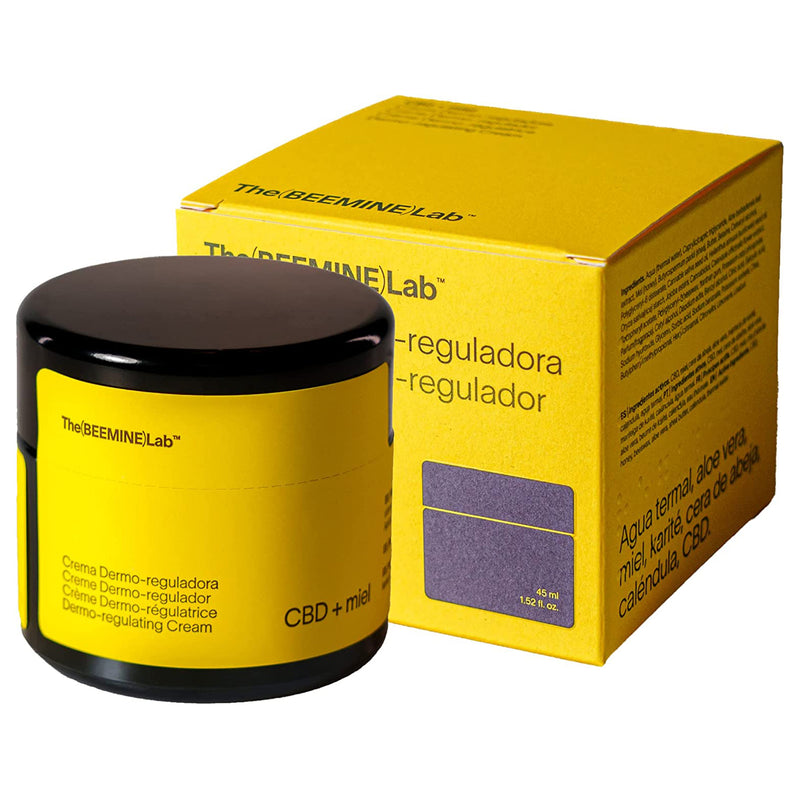 Crema Hidratante CBD dermo reguladora - 45 ml. The Bee Mine Lab. Herbolario Salud Mediterranea