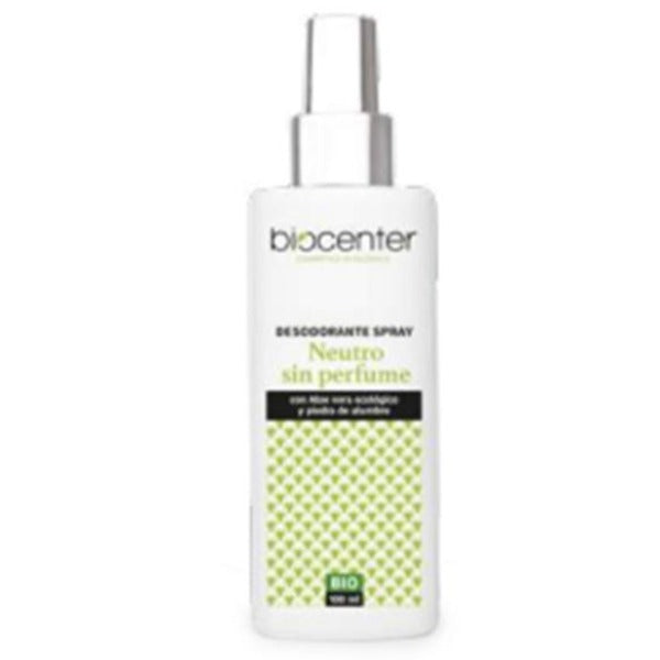 Desodorante BIO Spray Neutro - 100 ml. Biocenter. Herbolario Salud Mediterranea