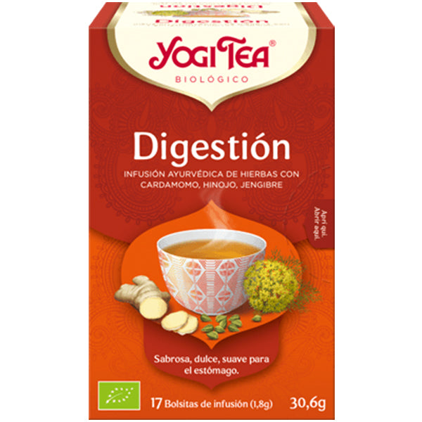Digestión - 17 Filtros. Yogi Tea. Herbolario Salud Mediterránea