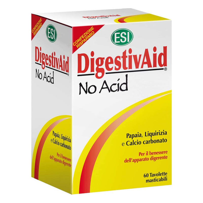 DigestivAid No Acid - 60 Tabletas. ESI. Herbolario Salud Mediterranea
