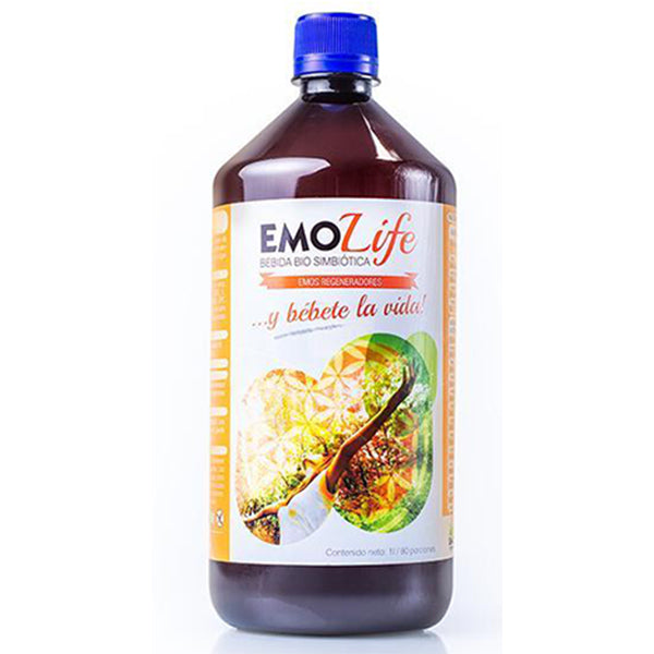 Emo Life Bebida Prebiótica de Fermentación Natural - 1 litro. Emo Organik