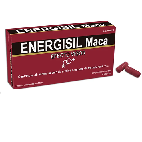 Energisil Maca - 30 Cápsulas. Pharma OTC. Herbolario Salud Mediterranea