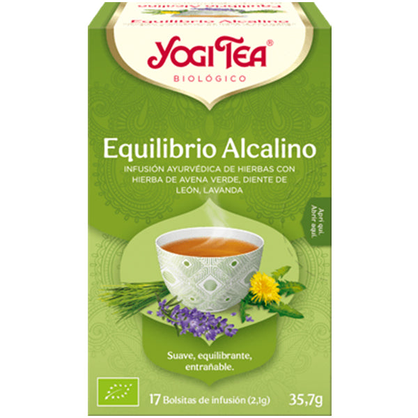 Equilibrio Alcalino - 17 filtros. Yogi Tea. Herbolario Salud Mediterranea