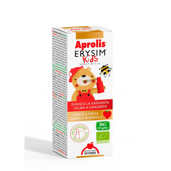 Aprolis Erysim'Kids sabor Fresa - 20 ml. Dietéticos Intersa. Herbolario Salud Mediterránea