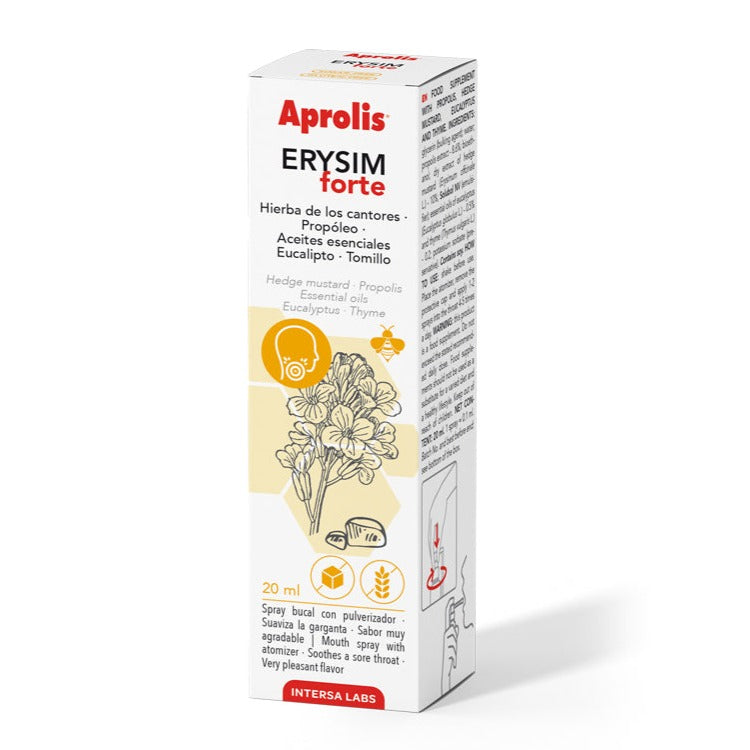 Aprolis Erysim Forte - 20 ml. Dietéticos Intersa. Herbolario Salud Mediterránea