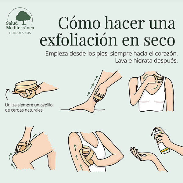 Escova Bamboo Dry Massage - 1 Unidade. Natureza Bio