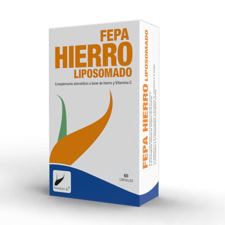 Fepa Hierro Liposomado - 60 Cápsulas. Fepadiet. Herbolario Salud Mediterranea