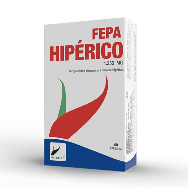 Fepa Hipérico - 60 Cápsulas. Fepadiet. Herbolario Salud Mediterranea