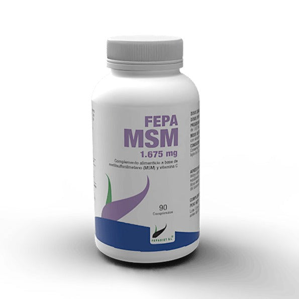 Fepa MSM + Vit C - 90 Comprimidos. Fepadiet. Herbolario Salud Mediterranea