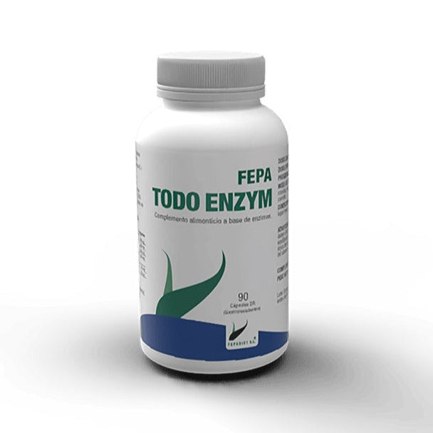 Fepa Todo Enzym - 90 Cápsulas. Fepadiet. Herbolario Salud Mediterranea