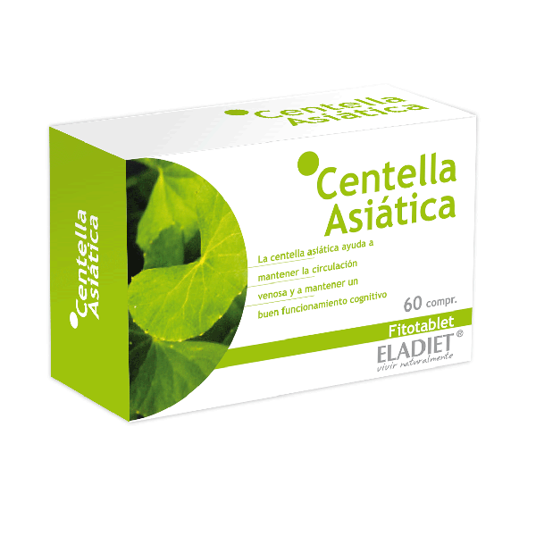 Centella Asiática - 60 Comprimidos. Eladiet. Herbolario Salud Mediterranea
