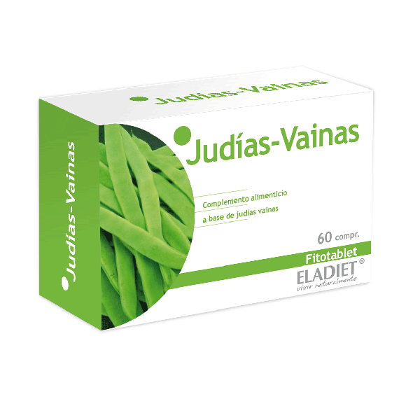 Judías vainas - 60 Comprimidos. Eladiet. Herbolario Salud Mediterranea